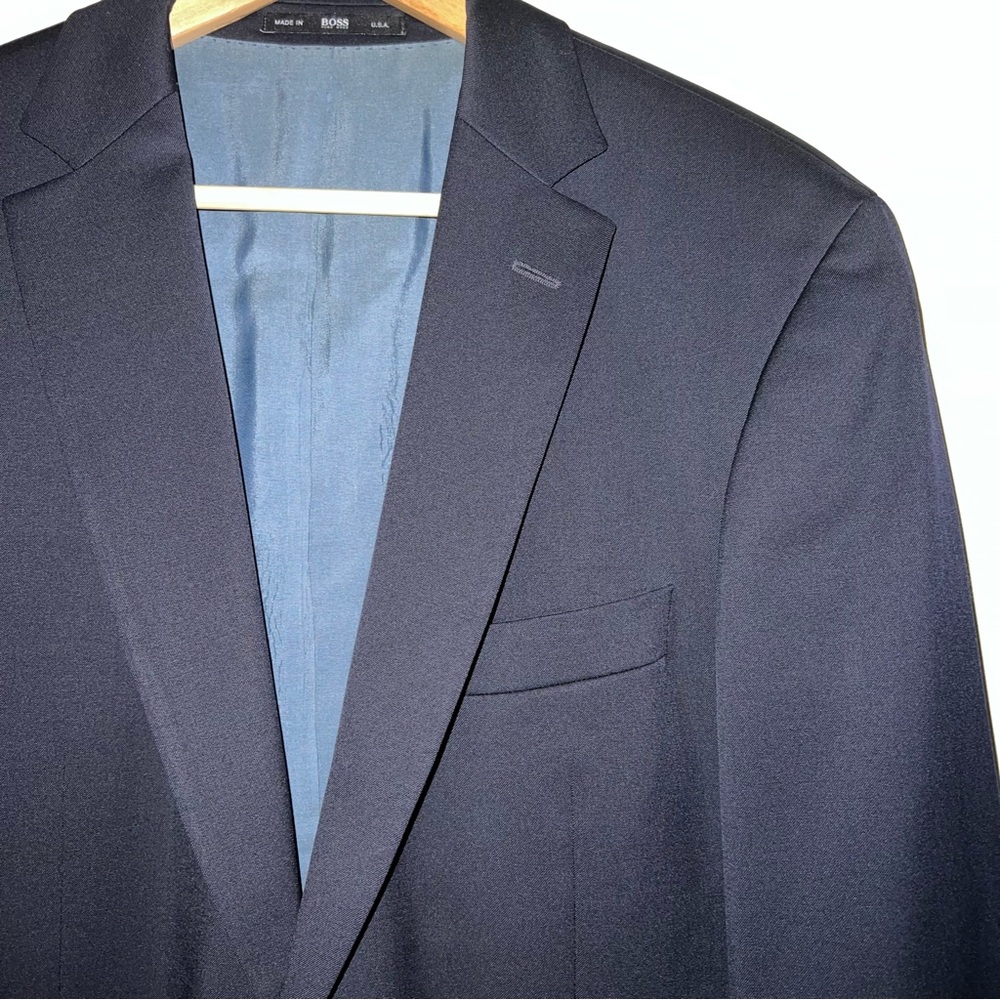 Hugo Boss Super 100 Pasolini Suit Jacket - 40L